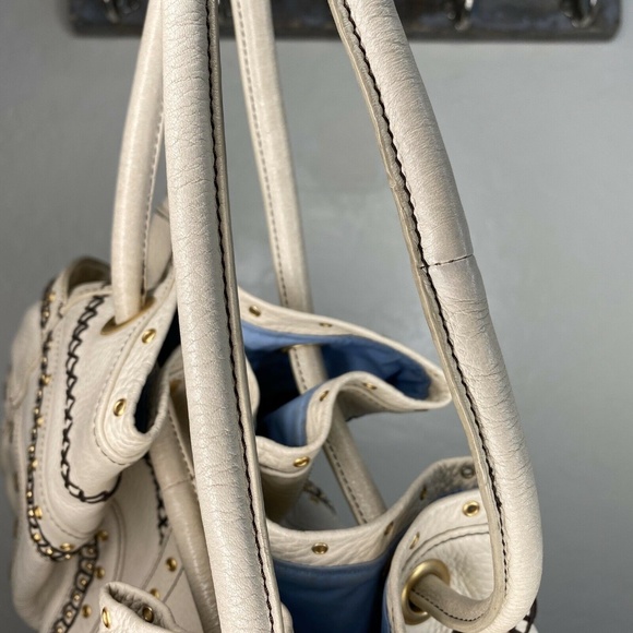 Cole Haan Village Grommet Hobo Handbag Purse - Picture 3 of 4